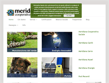 Tablet Screenshot of meridiana.mc.it